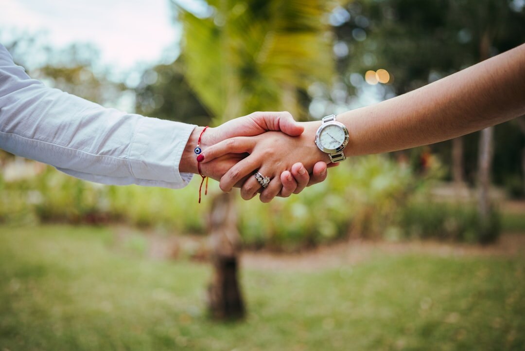 Business professionals shaking hands after a successful meeting
